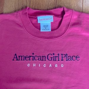 American Girl Red sweatshirt Chicago